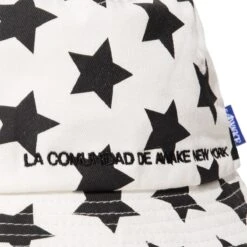 STAR PRINTED BUCKET HAT -Clothing Shop AwakeNYPRINTEDSTARBUCKETHATIVORYFRONTAWK SP22 HA003 3