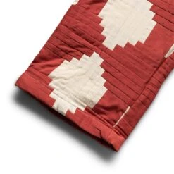 COURTHOUSE STEPS SATEEN TROUSERS -Clothing Shop BodeCOURTHOUSESTEPSSATEENTROUSERSREDMULTI32MR24PA01.CT003 5