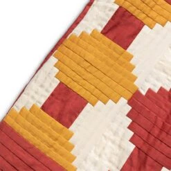 COURTHOUSE STEPS SATEEN TROUSERS -Clothing Shop BodeCOURTHOUSESTEPSSATEENTROUSERSREDMULTI32MR24PA01.CT003 6