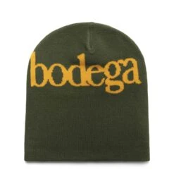 SERIF BEANIE -Clothing Shop BodegaSERIFBEANIEOLIVEOSBDGA AW22 302 0003 5