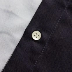 BRUSH BUTTON UP -Clothing Shop IISEBRUSHBUTTONUPBLACKWHITEMFW22 02 02 3