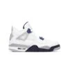 AIR JORDAN 4 RETRO GS -Clothing Shop JordanAIRJORDAN4RETROWHITEMIDNIGHTNAVY LTSMOKEGREY5.5Y408452 140 1