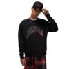 Air Jordan ESSENTIAL HOLIDAY PLAID FLEECE CREW -Clothing Shop JordanBrandESSHOLPLDFLCCREWBLACKRATTANSDV1574 010 1