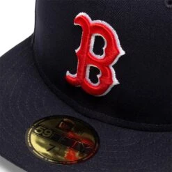 NEW ERA 59FIFTY BOSTON RED SOX AC FITTED CAP -Clothing Shop NewEra5950AC12836BOSREDOTCOTC71260291239 4