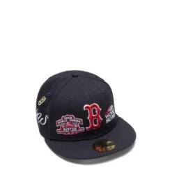 NEW ERA 59FIFTY BOSTON RED SOX HISTORIC CHAMPS FITTED CAP -Clothing Shop NewEra5950HISTORICCHAMPS12471BOSREDOTCNAVY760288293 5