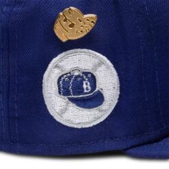 NEW ERA 59FIFTY BROOKLYN DODGERS (1955) LOGO HISTORY FITTED CAP -Clothing Shop NewEraLOGOHISTORY595010159BROOKLYNDODGERS 1955 ROYALBLUE760244520 5
