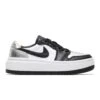 WOMEN'S AIR JORDAN 1 ELEVATE LOW -Clothing Shop NikeAIRJORDAN1ELEVATELOWMTLLCSLVRBLK WHT WHTOYX5.5DQ8561 001 1