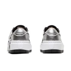 WOMEN'S AIR JORDAN 1 ELEVATE LOW -Clothing Shop NikeAIRJORDAN1ELEVATELOWMTLLCSLVRBLK WHT WHTOYX5.5DQ8561 001 3