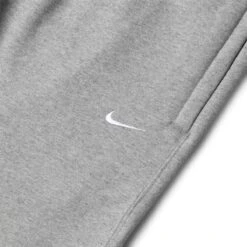 Nike SOLO SWOOSH FLEECE PANTS -Clothing Shop NikeMNKSOLOSWSHHWBBPANTDKGREYHEATHERWHITESCW5460 063 4