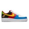 Nike X UNO AIR FORCE 1 '07 QS -Clothing Shop NikexUnoAirForce1WHITEYELLOWZEST UNIVERSITYREDDC8887 100 1