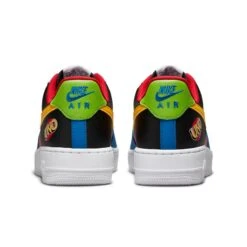 Nike X UNO AIR FORCE 1 '07 QS -Clothing Shop NikexUnoAirForce1WHITEYELLOWZEST UNIVERSITYREDDC8887 100 3