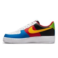Nike X UNO AIR FORCE 1 '07 QS -Clothing Shop NikexUnoAirForce1WHITEYELLOWZEST UNIVERSITYREDDC8887 100 5