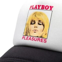 Pleasures X PLAYBOY MAGAZINE TRUCKER HAT -Clothing Shop PleasuresXPLAYBOYMAGAZINETRUCKERHATBLACKOSP22PB045 BLACK 4