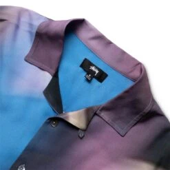 Stüssy MOTION PATTERN SHIRT -Clothing Shop StussyMOTIONPATTERNSHIRTBLUES1110201 3