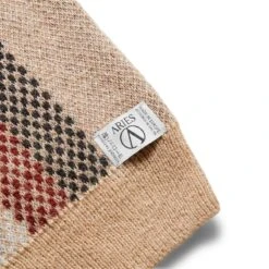 Aries JOHNNY PLAID CARDIGAN -Clothing Shop ariesJOHNNYPLAIDCARDIGANBEIGEMFTAR20025 5