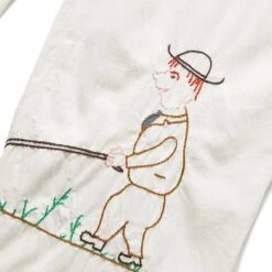 HOUDY FREINDS TROUSERS -Clothing Shop bodeHOUDYFREINDSTROUSERSWHITE32MRBT000057 3