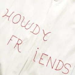 HOUDY FREINDS TROUSERS -Clothing Shop bodeHOUDYFREINDSTROUSERSWHITE32MRBT000057 4