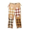 PONY CALICO QUILT TROUSERS -Clothing Shop bodePONYCALICOQUILTTROUSERSBROWNMULTI32MRBT000031 1