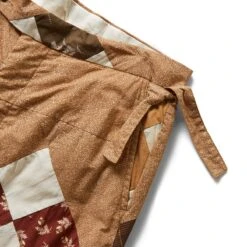 PONY CALICO QUILT TROUSERS -Clothing Shop bodePONYCALICOQUILTTROUSERSBROWNMULTI32MRBT000031 5