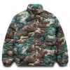 ERL WOVEN CAMO QUILTED PUFFER COAT -Clothing Shop erlCAMOQUILTPUFFERCOATWOVENGREENLERL05C006 1