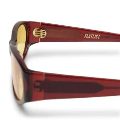 EDDIE KYU -Clothing Shop flatlistEDDIEKYUMAROONCRYSTALSOLIDYELLOWOS013383 4