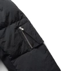 Helmut Lang HYBRID BOMBER JACKET -Clothing Shop helmutlangHYBRIDBOMBERBLACKSM10HW101 3