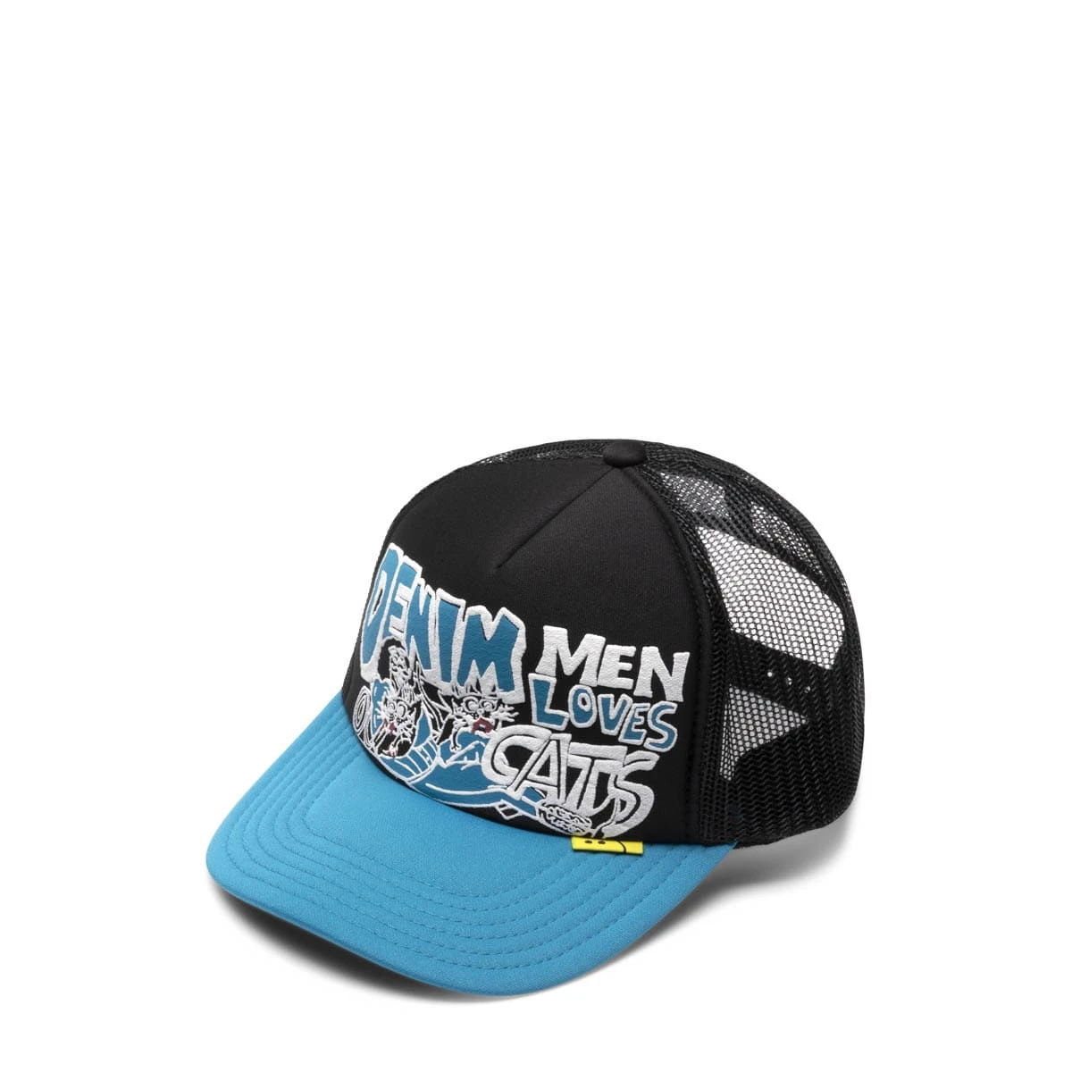 DENIM MEN LOVE CATS TRUCKER CAP 4 DENIM MEN LOVE CATS TRUCKER CAP - Image 2