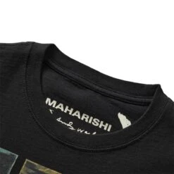 Maharishi CAMO ELECTRIC CHAIR T-SHIRT -Clothing Shop maharishiCAMOELECTRICCHAIRT SHIRTBLACKS9933 3