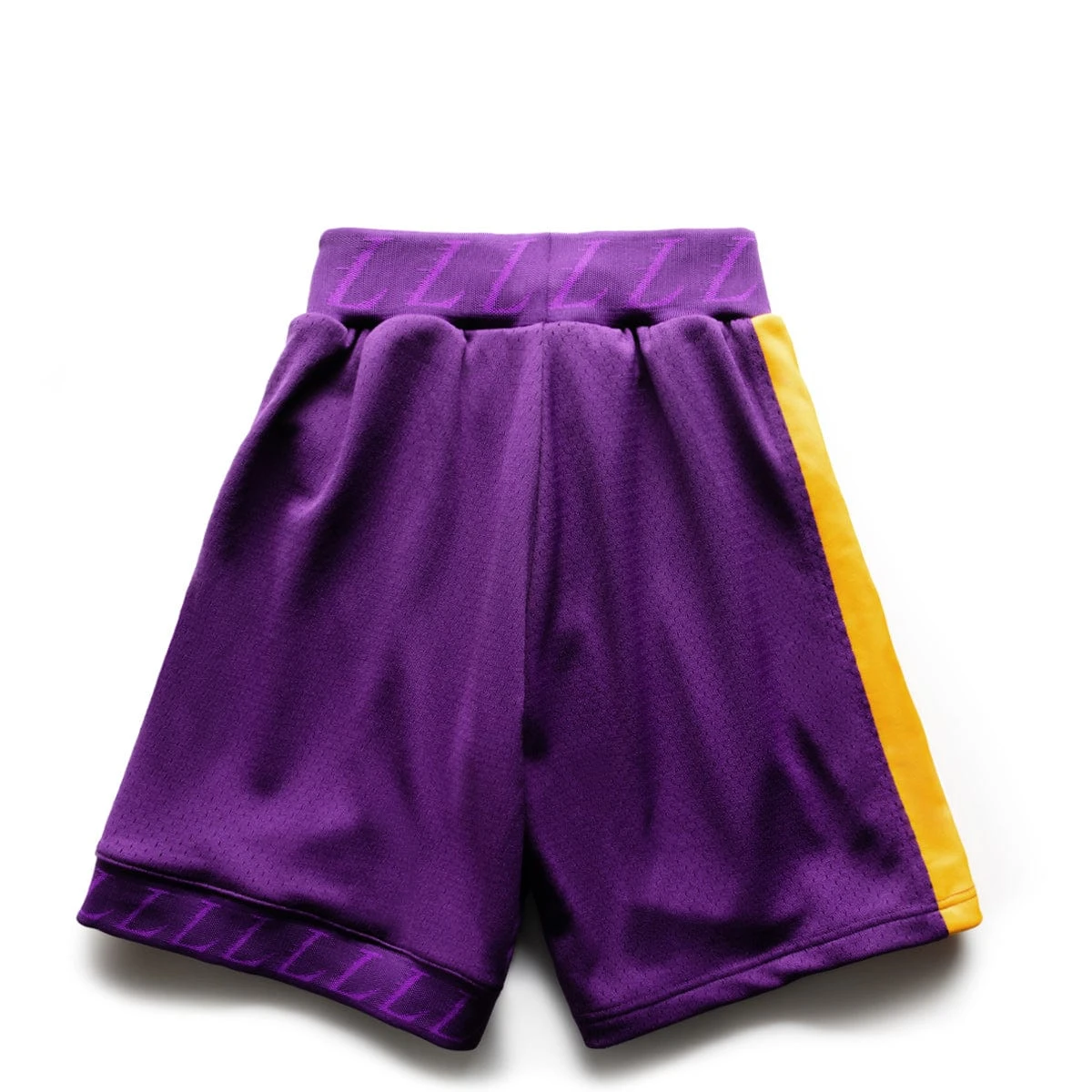 Mitchell & Ness X BODEGA WORLDWIDE RESPECT LAKERS SHORTS 4 Mitchell & Ness X BODEGA WORLDWIDE RESPECT LAKERS SHORTS - Image 2