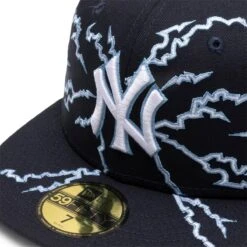 NEW ERA 59FIFTY NEW YORK YANKEES ELECTRIFY FITTED CAP -Clothing Shop newera5950ELECTRIFY13416NEYYANOTCSKYOTCSKY760296406 4