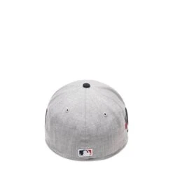 NEW ERA 59FIFTY BOSTON RED SOX HEATHER FITTED CAP -Clothing Shop newera5950HEATHERPATCHD3BOSREDHGROTCGREYNAVY760272495 3