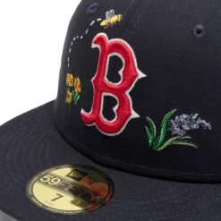 NEW ERA 59FIFTY BOSTON RED SOX WATERCOLOR FLORAL FITTED CAP -Clothing Shop newera5950WATERCOLORFLORAL12454BOSREDOTCNAVY760288094 4