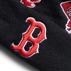 NEW ERA KNIT IDENTITY BOSTON RED SOX D3 -Clothing Shop neweraKNITIDENTITYD3BOSREDOTCNAVYOS60268112 3