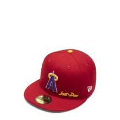 NEW ERA X JUST DON 59FIFTY 11051 ANGELS -Clothing Shop neweraXJD59FIFTY11051ANGELSNAVY760293459 2
