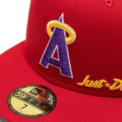 NEW ERA X JUST DON 59FIFTY 11051 ANGELS -Clothing Shop neweraXJD59FIFTY11051ANGELSNAVY760293459 4