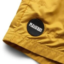 Pleasures REFRESH NYLON ACTIVE SHORT 7 Pleasures REFRESH NYLON ACTIVE SHORT -Clothing Shop pleasuresREFRESHNYLONACTIVESHORTMUSTARDP22SU021 3