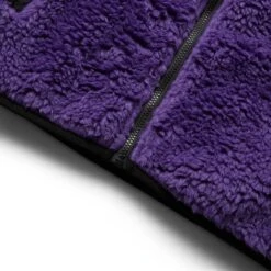 Stüssy SHERPA VEST -Clothing Shop stussySHERPAVESTPURPLEXS118506 4