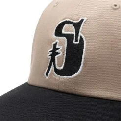 Stüssy VINTAGE S LOW PRO CAP -Clothing Shop stussyVINTAGESLOWPROCAPKHAKIOS1311047 4