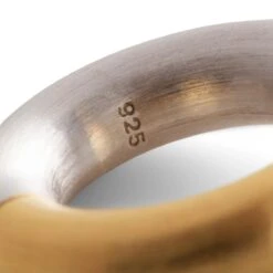 Tom Wood CHUNKY EAR CUFF SATIN DUO M -Clothing Shop tomwoodCHUNKYEARCUFFSATINDUOM925STERLINESILVER9KGOLDOSE10421MTNA02S925 9K 6